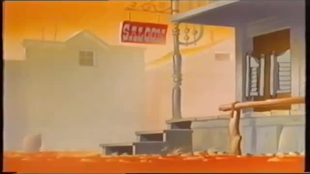 Tecknat Barn Svenska:Lucky Luke (1985-1986) VHSRIPPEN (Svenska) Opening Scene