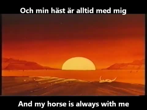 Tecknat Barn Svenska:Lucky Luke (1985-1986) VHSRIPPEN (Svenska) The End Scene (4K)