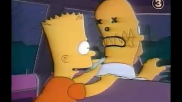 Tecknat Barn Svenska:Simpsons TV Serie (1994) VHSRIPPEN (Svenska) Trailer (4K)