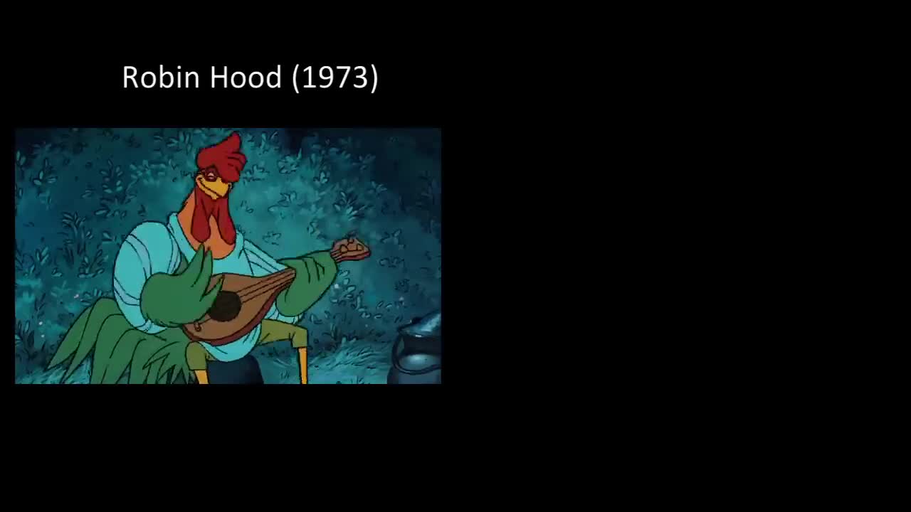 Tecknat Barn Svenska:Robin Hood (1973) DVDRIPPEN (Engelska) Disneytecknadefilmen