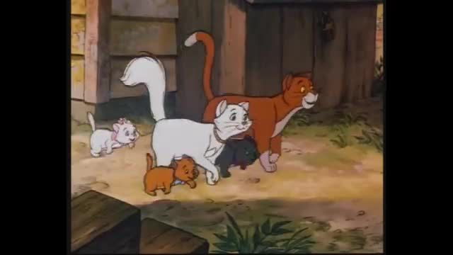 Tecknat Barn Svenska:Aristocats (1970) DVDRIPPEN (Italienska) Trailer (4D)